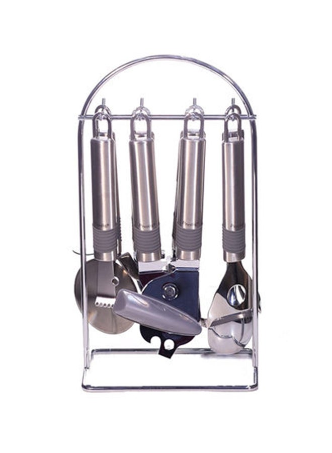 Prestige 6-Piece Gadget Set Silver/Black - Image 1