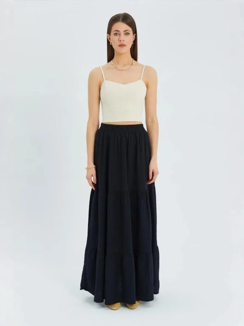 ميكسراي تنورة ماكسي قطن ميكسراي