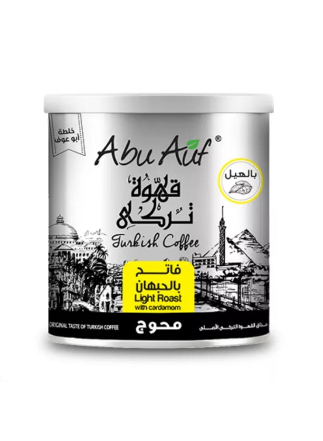 Abu Auf Light roasted blended Turkish Coffee 200 gm - Image 1