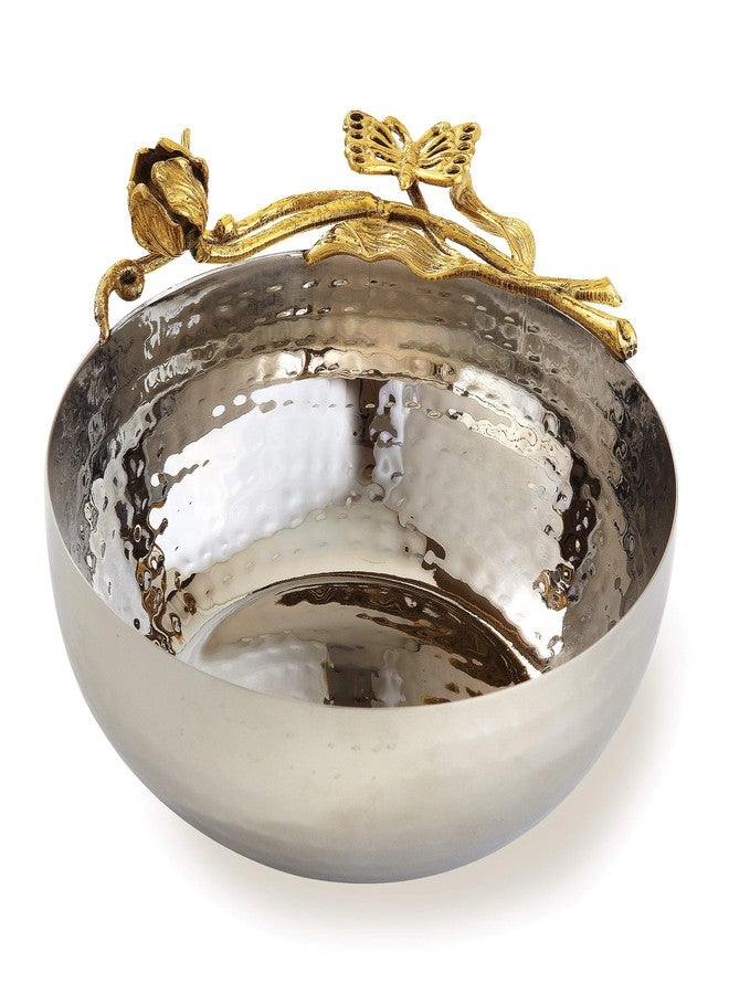 Elegance Gold Butterfly bowl 6" diameter