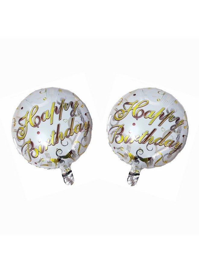 MORNDEW 5 Pcs Happy Birthday Fivepointed Star Gold Crown 1 Foil Balloons For Birthday Party Baby Shower Decorations - Image 4