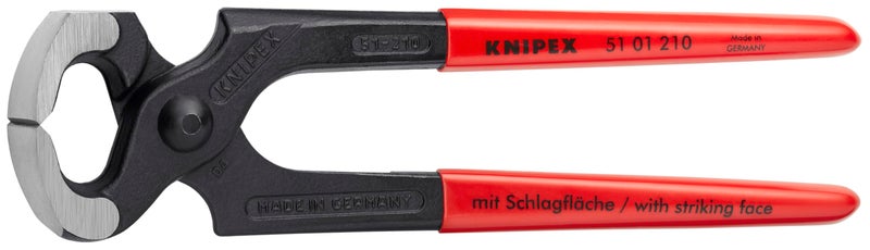 KNIPEX Carpenters' End Cut Pliers-Hammer Head Style - Image 1