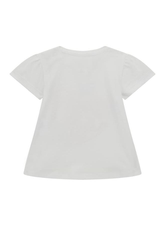 GUESS Kids Slogan Printed Crew Neck T-Shirt  - Image 2