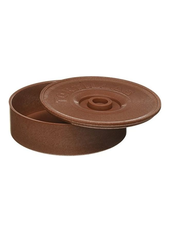 Winco PTW-8 8-1/2-Inch Diameter Tortilla Warmer, 2-5/8-Inch Height,Brown,Medium - Image 3