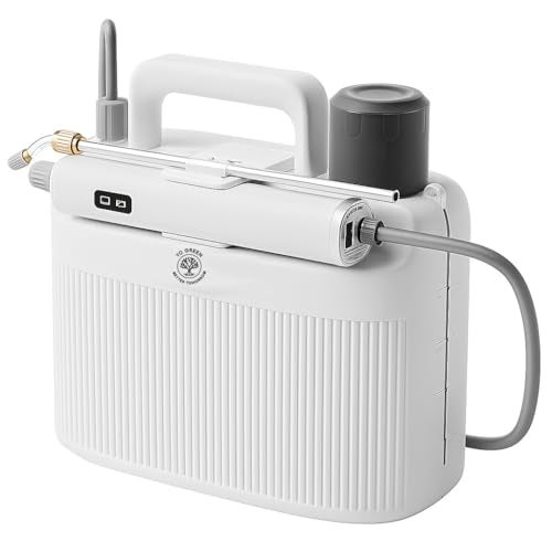Yo Green Smart 5 Liter Heavy-Duty Garden Pressure Sprayer Pump, Versatile Pesticide & Sensitization Spray, Portable, Automatic (5 Litre Electric) - Image 1