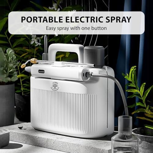 Yo Green Smart 5 Liter Heavy-Duty Garden Pressure Sprayer Pump, Versatile Pesticide & Sensitization Spray, Portable, Automatic (5 Litre Electric) - Image 3