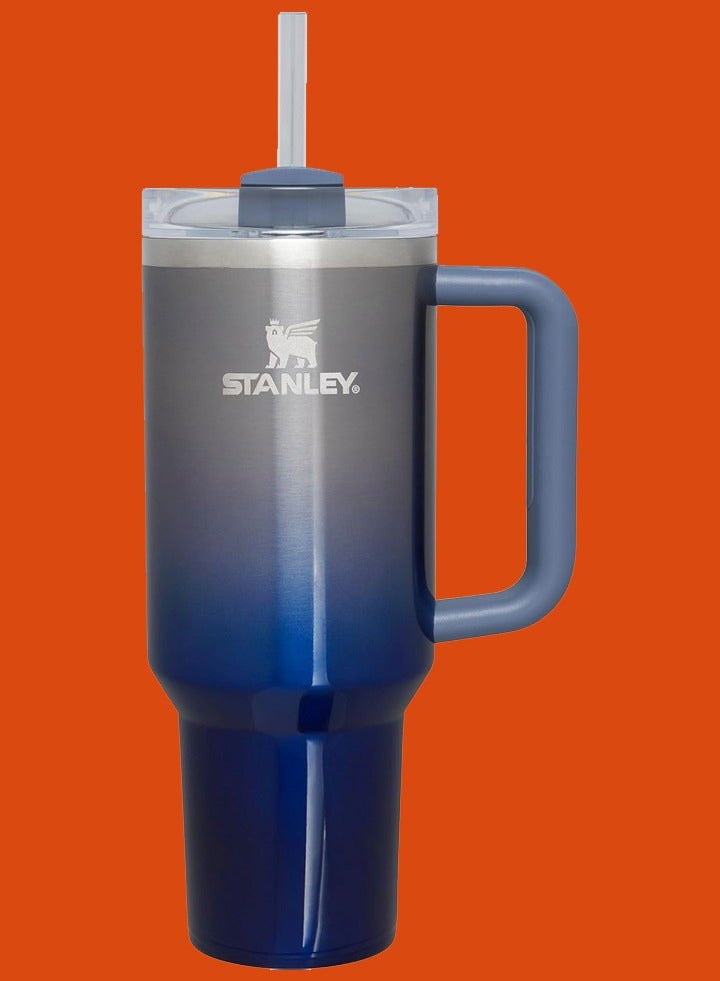 Stanley 40 Oz Quencher H2.0 FlowState Tumbler - Twilight Gradient | Large Stainless Steel Travel Mug with Handle & Straw | Double Wall Insulated Cup | Leak-Proof, Sweat-Free & Durable Design | Keeps Drinks Hot or Cold for Hours | Perfect for Commuting, Office, Gym & Outdoor Adventures - Image 1