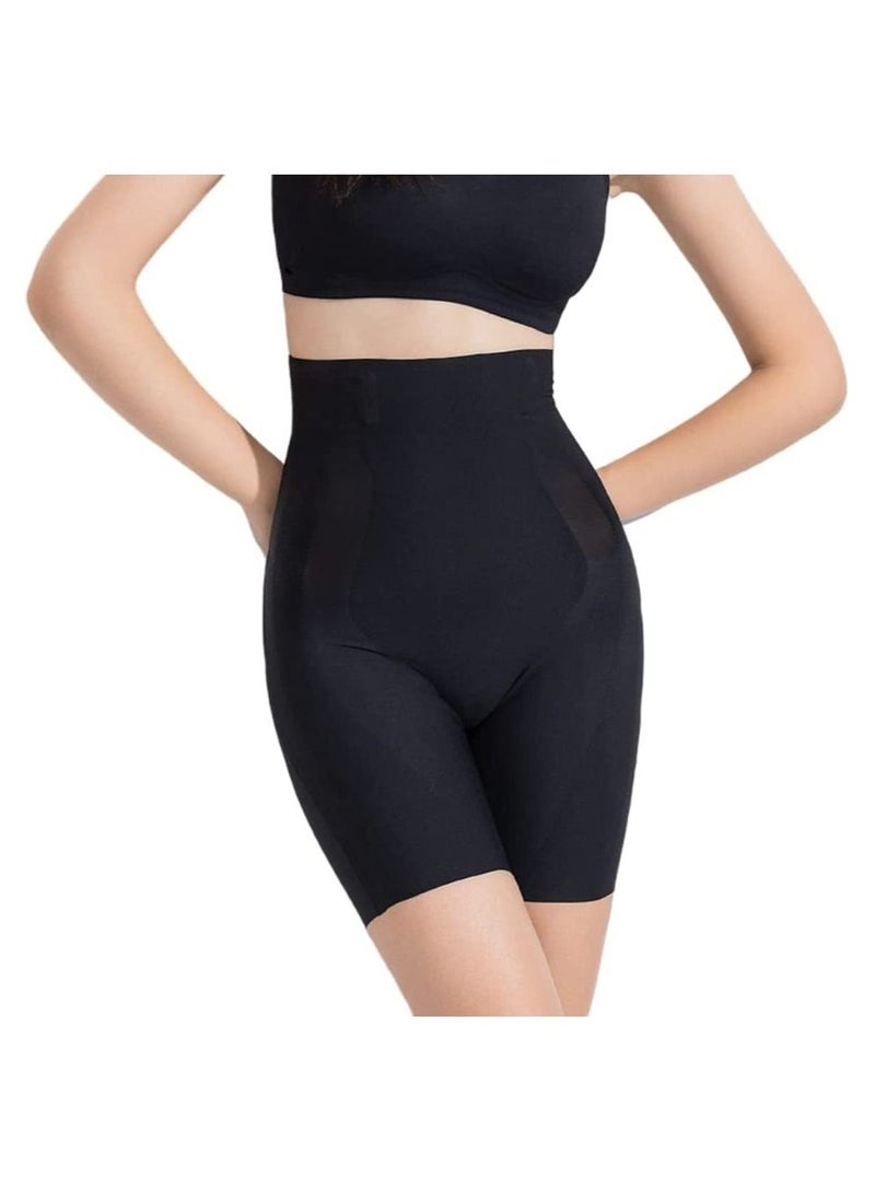 EMXEE Women's high-Waisted Shaping control shorts with flat tummy effect Shapewear for Women Thinstincts Mid-Thigh Shaping Short Black - Image 1