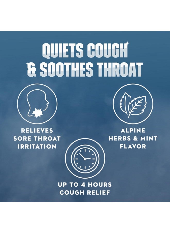 Mucinex Instasoothe Sore Throat Relief + Cough Relief, Sore Throat Lozenges, Cough Drops with Dextromethorphan HBr & Hexylresorcinol, Alpine Herbs & Fresh Mint Flavor Medicated Drops, 40ct - Image 3