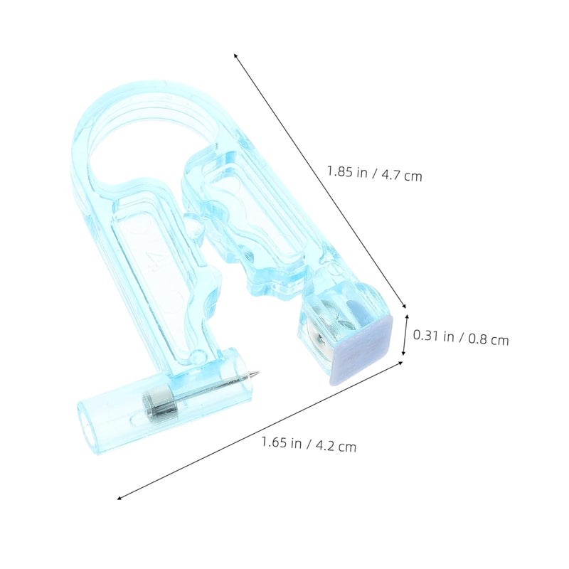 2pcs Ear Piercing Gun for Earring Reusable Piercing Tool Needle and Marker Easy to Use for Home Salon and Travel - Image 2