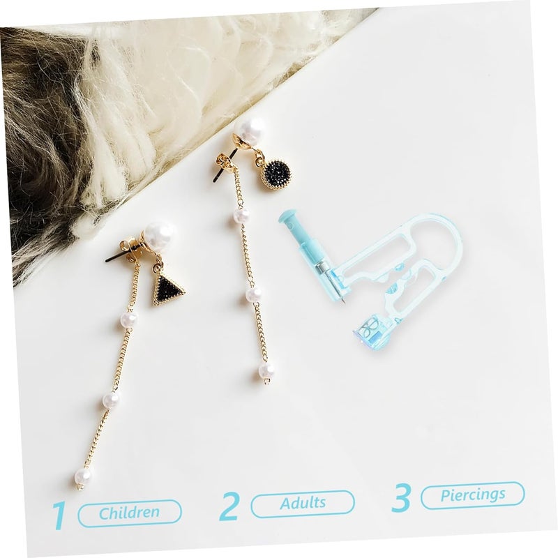 2pcs Ear Piercing Gun for Earring Reusable Piercing Tool Needle and Marker Easy to Use for Home Salon and Travel - Image 5