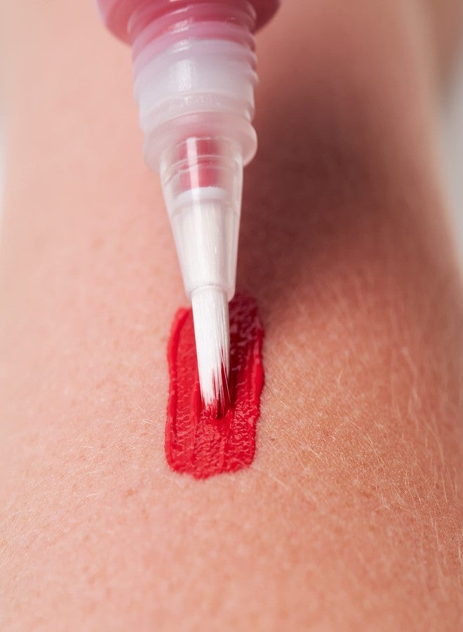 مون كرييشنز طلاء للوجه والجسم مع فرشاة تطبيق من مون كرييشنز - 0.50 أونصة سائلة - أزرق داكن - Image 5