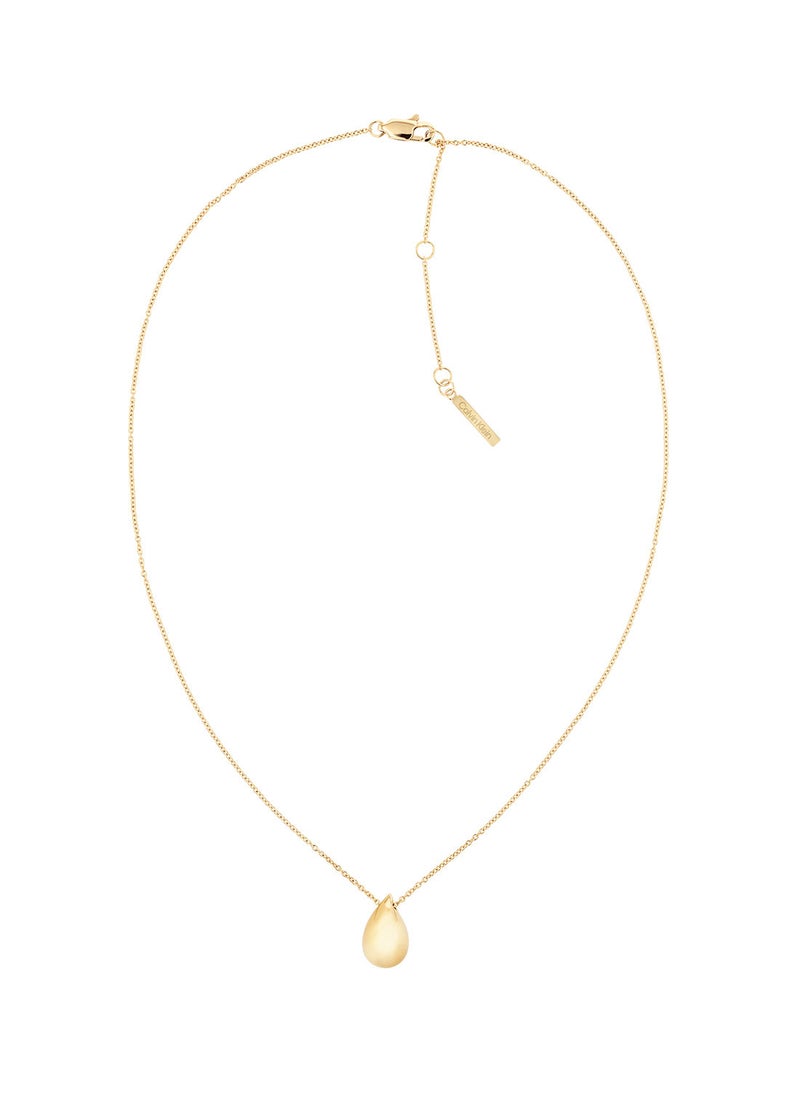 CALVIN KLEIN Sculptured Drop Women Necklace 35000084 