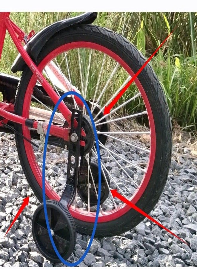 Neemo Bicycle Training Wheels for Kids Cycle 12-20 Inch Universal Support - Image 3