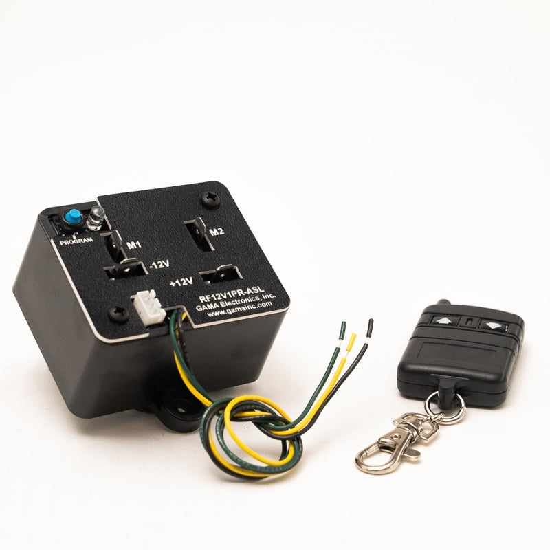 GAMA Electronics RF Remote Control Reverse Polarity 12VDC Motor Control with Auxiliary Switch Input - Image 5