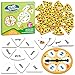 SkilLify CVC Word Games Phonics Games for Kids Learn to Read CVC Flash Cards Sight Word Reading Activities Speech Therapy Toys Toddler Kindergarten Preschool Learning Educational Toys - Image 2