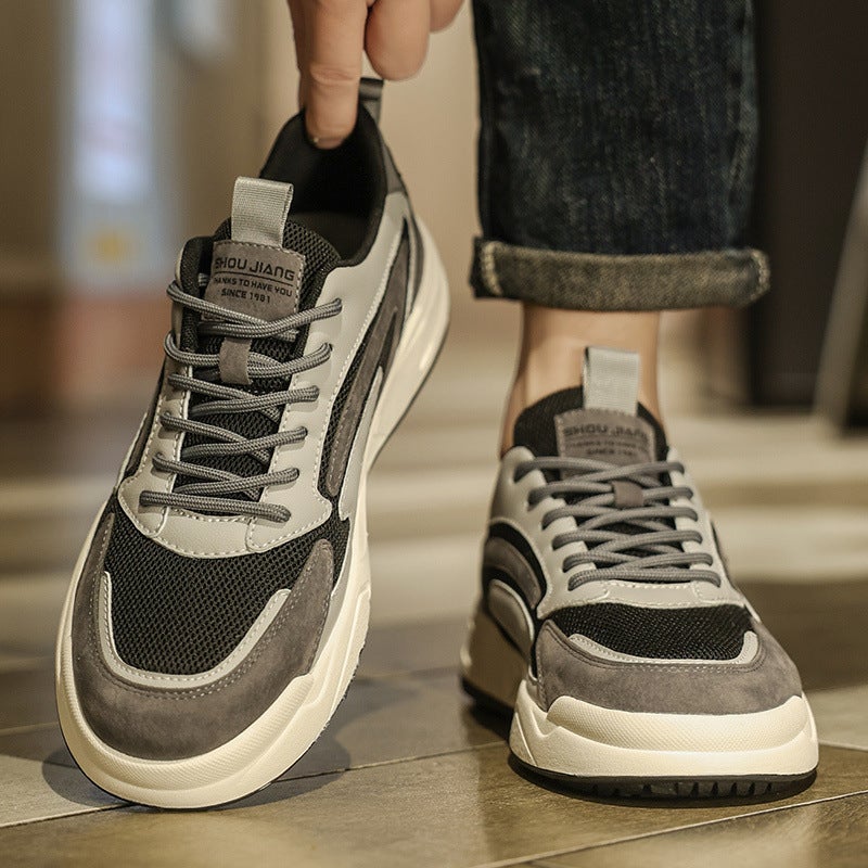 Trendy Men'S Shoes Popular Men'S Sports Ins Boys' Youth Dad Shoes Breathable Versatile Trendy Shoes - Image 5