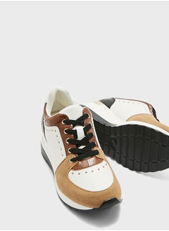 MENBUR Lace Up Low Top Sneakers  - Image 3