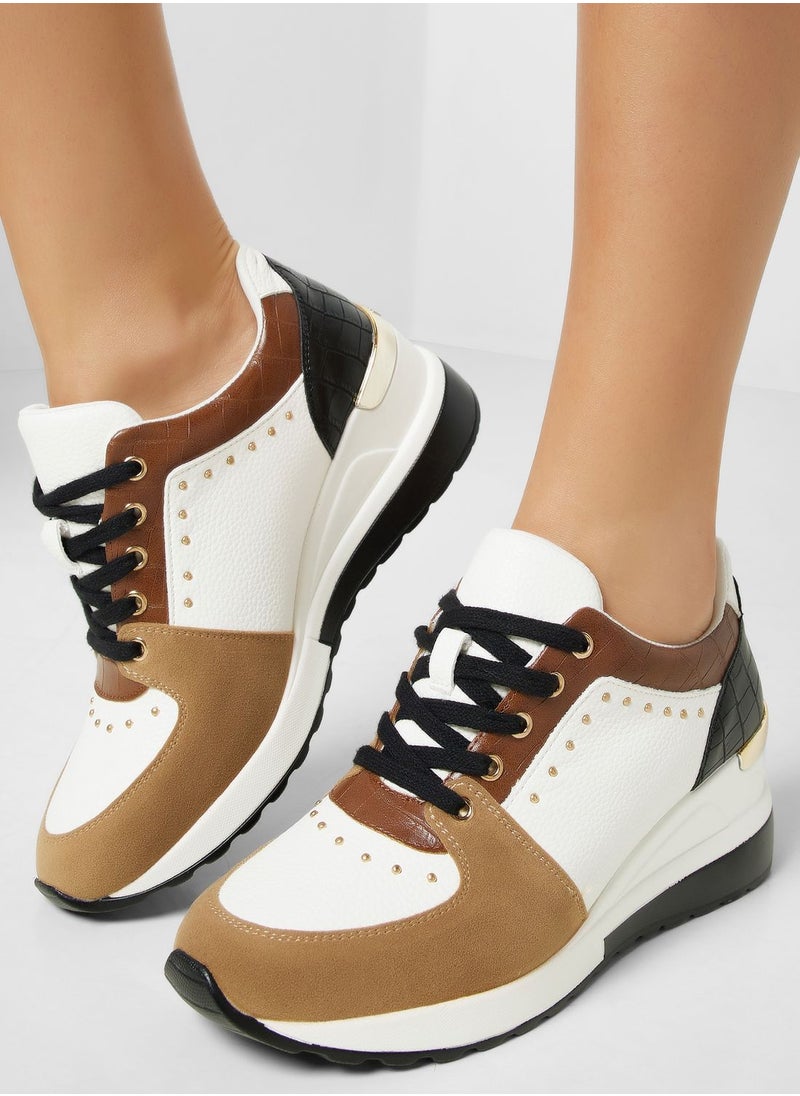 MENBUR Lace Up Low Top Sneakers  - Image 5