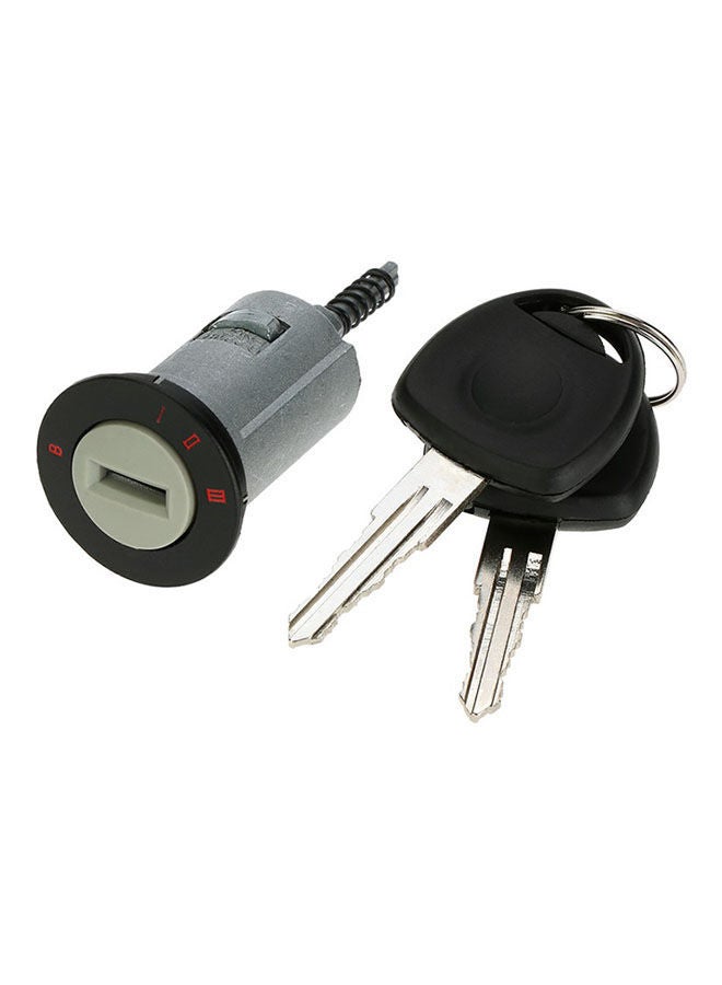 NIBEMINENT Car Ignition Barrel With 2 Key For Vauxhall Cars