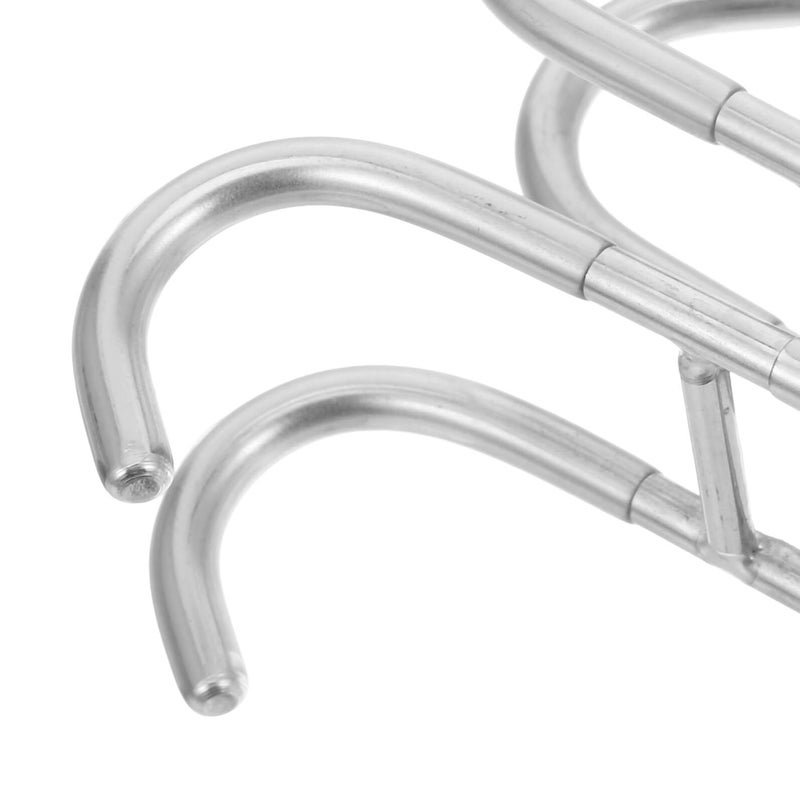 GENIUNE 3 Pack 304 Stainless Steel Heavy Duty Towel Hooks Over Shower Door Wall Mount Bathroom Organizer Hanging Rack - Image 4