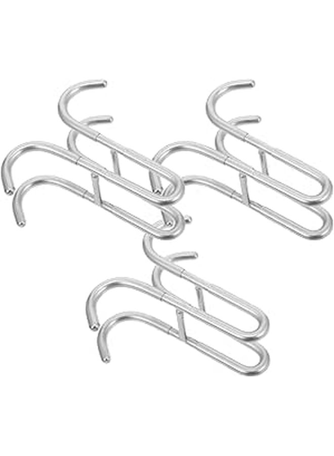 GENIUNE 3 Pack 304 Stainless Steel Heavy Duty Towel Hooks Over Shower Door Wall Mount Bathroom Organizer Hanging Rack - Image 1