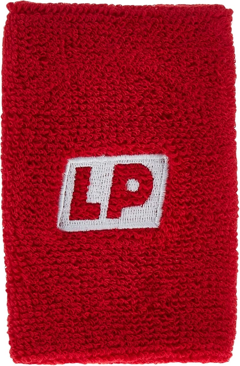 LP Support 660 Sweat Wrist Band - Red - Image 1