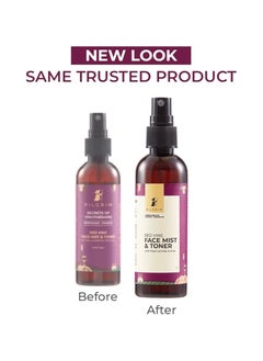PILGRIM Pilgrim Alcohol Free Red Vine Face Toner, Face Mist Spray For Anti Ageing, Glowing Skin, Dry, Oily Skin, Men & Women,100ml  - Image 2