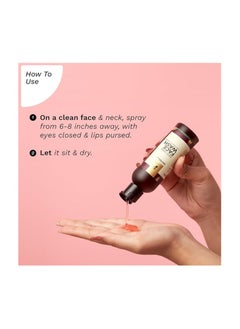 PILGRIM Pilgrim Alcohol Free Red Vine Face Toner, Face Mist Spray For Anti Ageing, Glowing Skin, Dry, Oily Skin, Men & Women,100ml  - Image 5