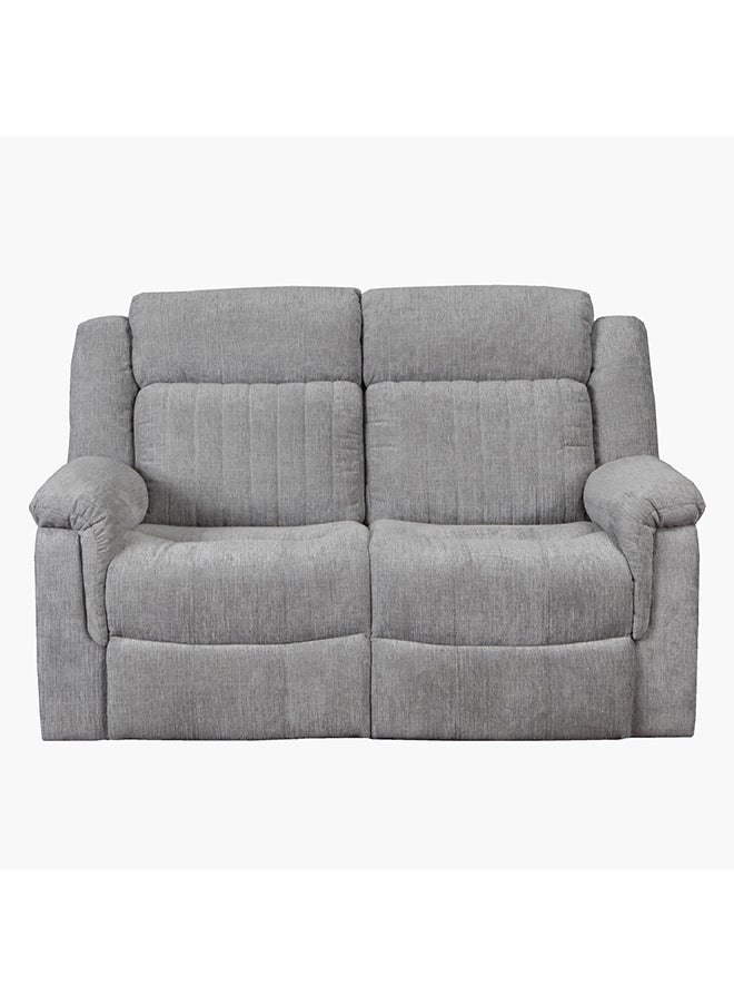Home Box Home Box Griffen 2-Seater Recliner Fabric Sofa with USB Grey 154 x 100 x 95.5 cm  - Image 2