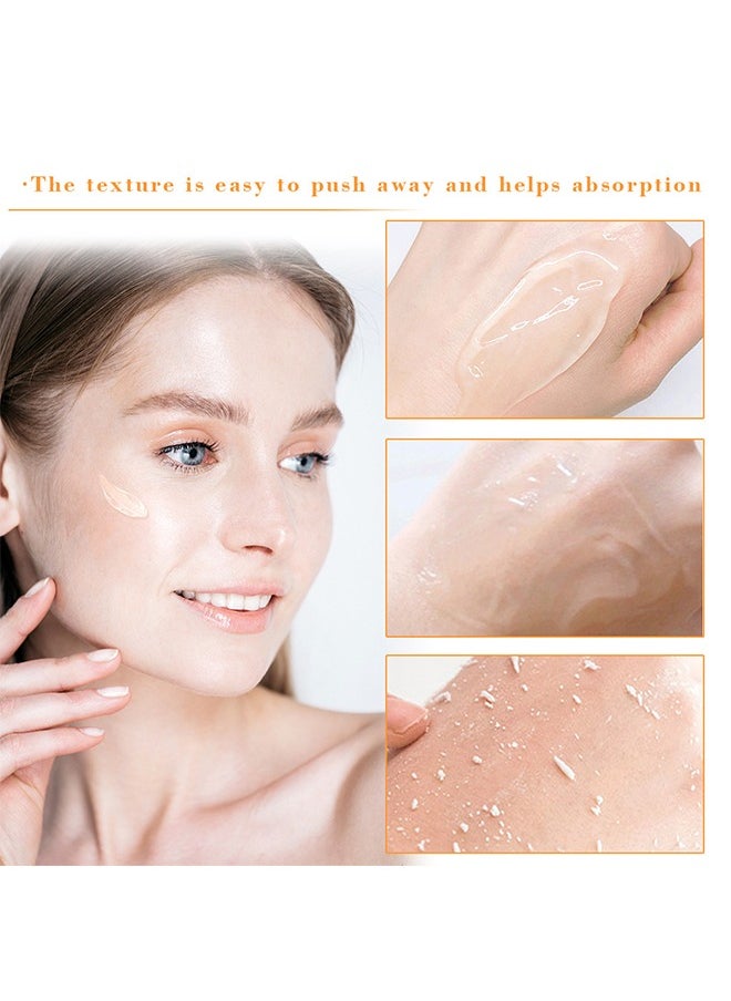 SOL LORA - Orange Exfoliating Whitening Gel,Deep Cleaning Gel ,For Face and Body Whitening 50g - Image 1