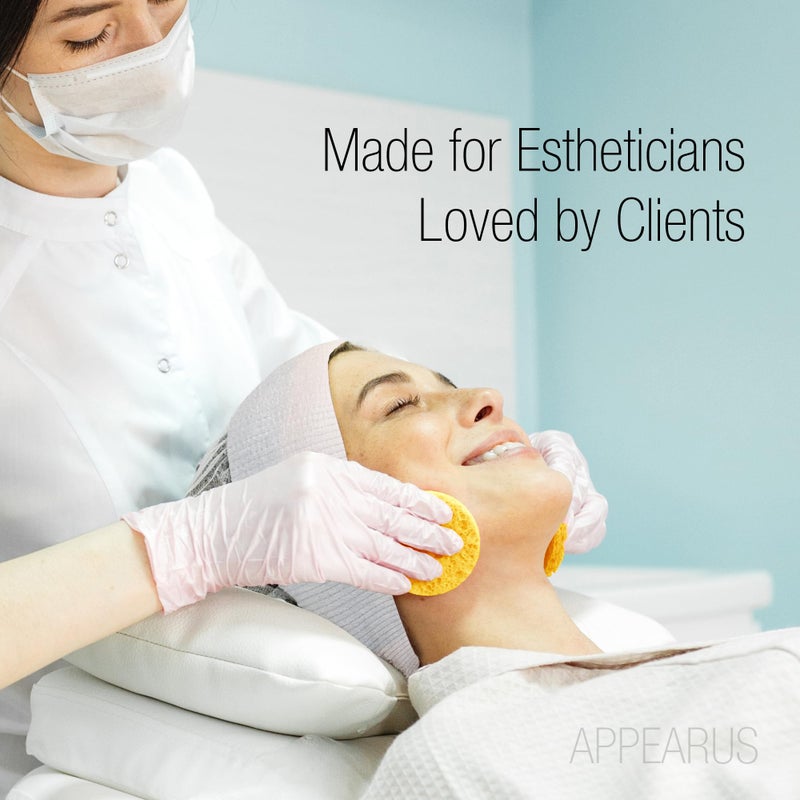 Appearus Natural Cellulose Facial Sponges â€“ 50 Pack (Compressed) â€“ Professional Spa Facial Sponge Pads for Cleansing, Exfoliating, Makeup Removal â€“ Natural Yellow â€“ Gentle on Sensitive Skin - Image 5