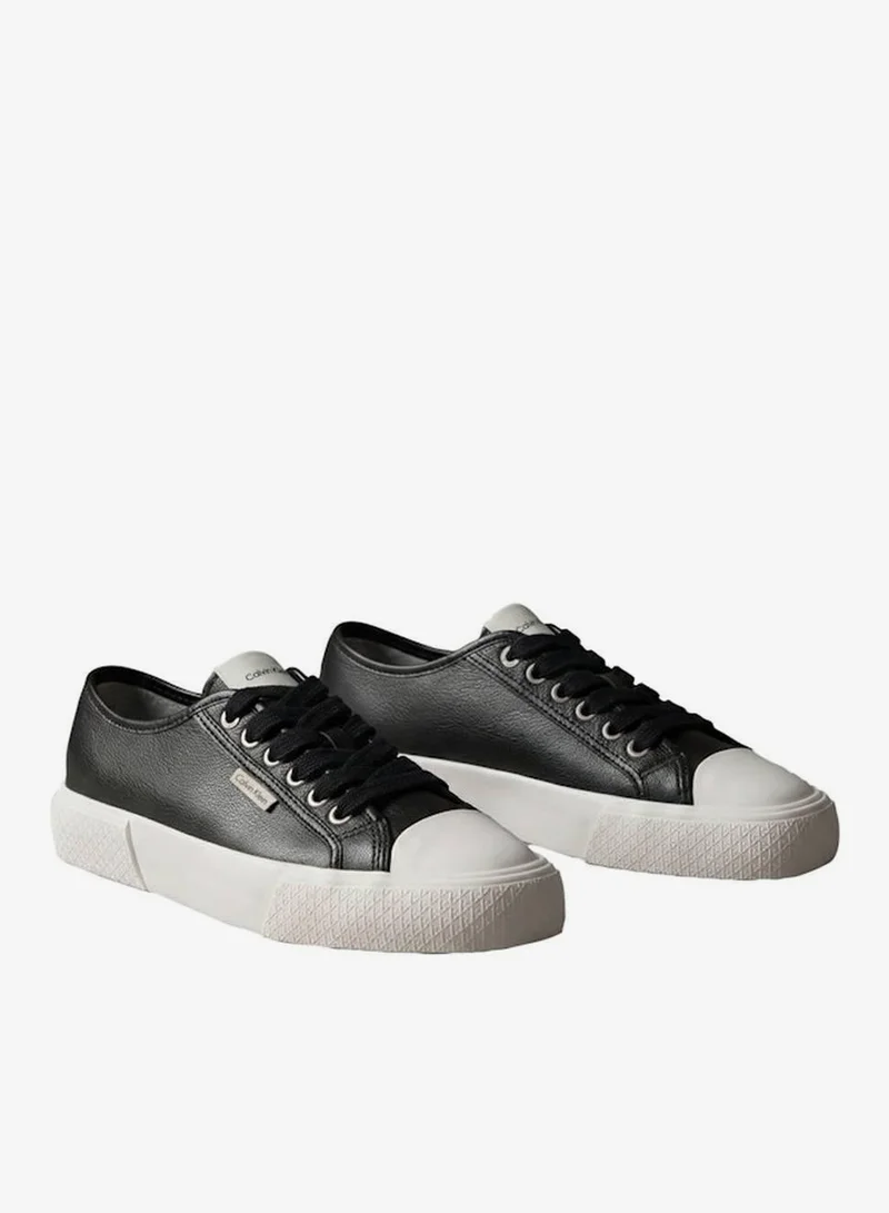 Calvin Klein Ck Black CK Luna - Leather Logo Trainers for Women | Best Price UAE