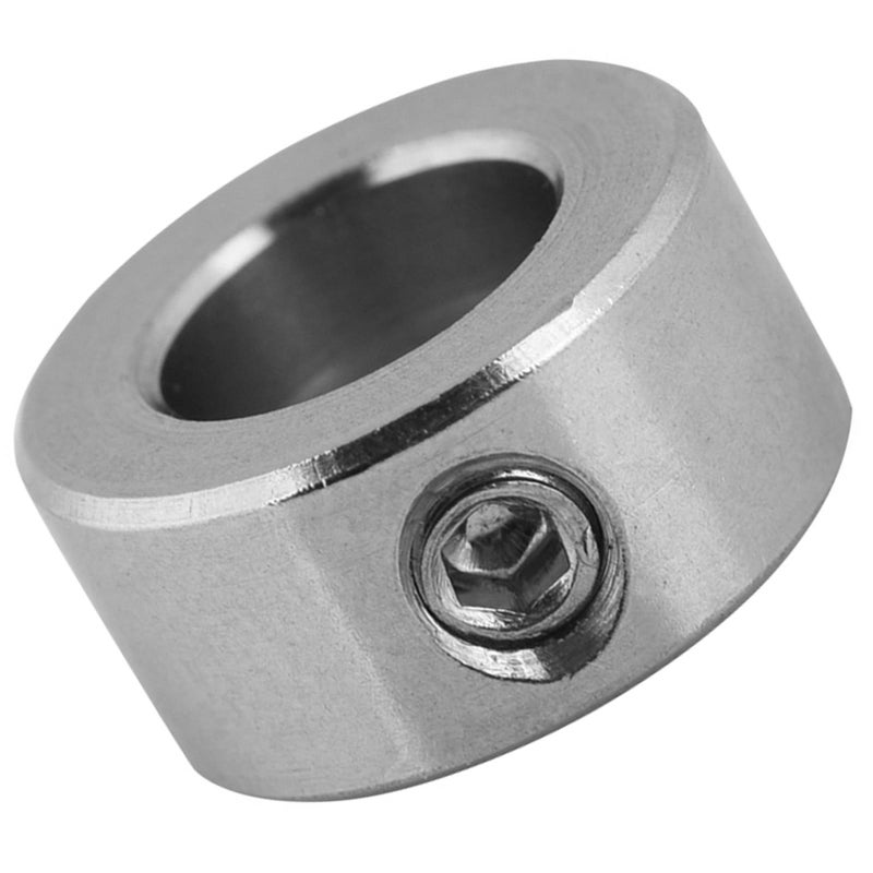 8mm Shaft Lock Collar Set Of 5 T8 Screw Nickel Plated Silver For 3D Printer - Image 5