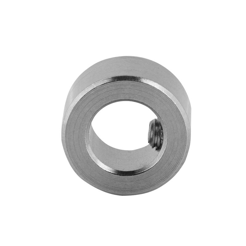 8mm Shaft Lock Collar Set Of 5 T8 Screw Nickel Plated Silver For 3D Printer - Image 2