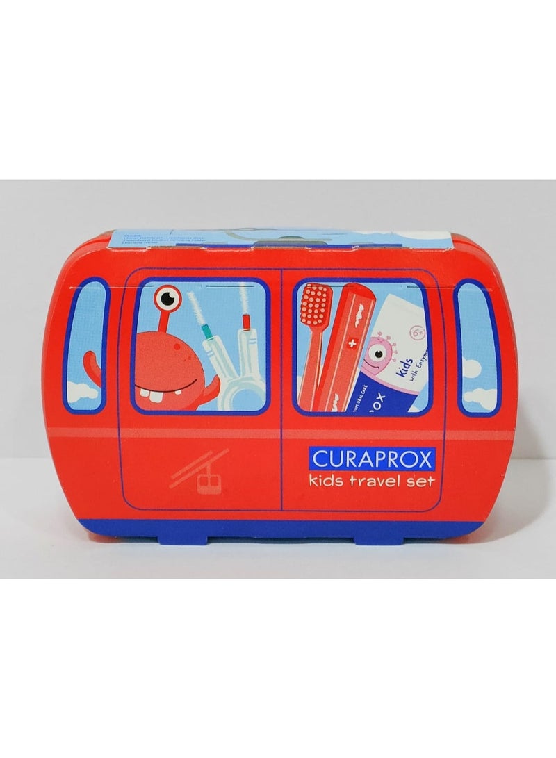 Curaprox Kids Travel Set – Red - Image 2