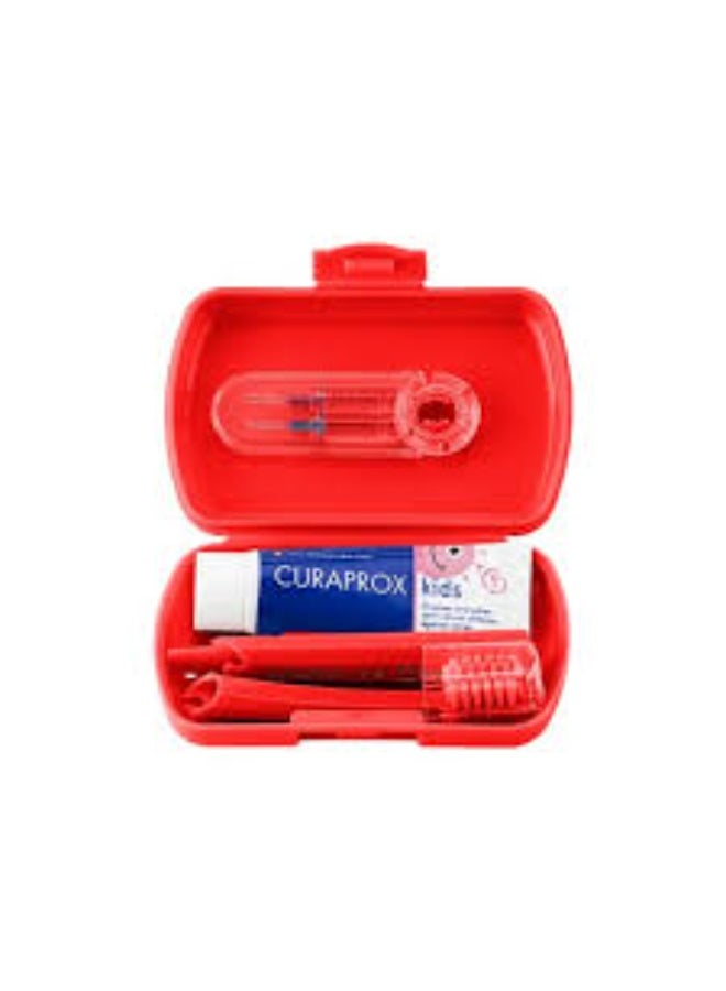 Curaprox Kids Travel Set – Red - Image 3