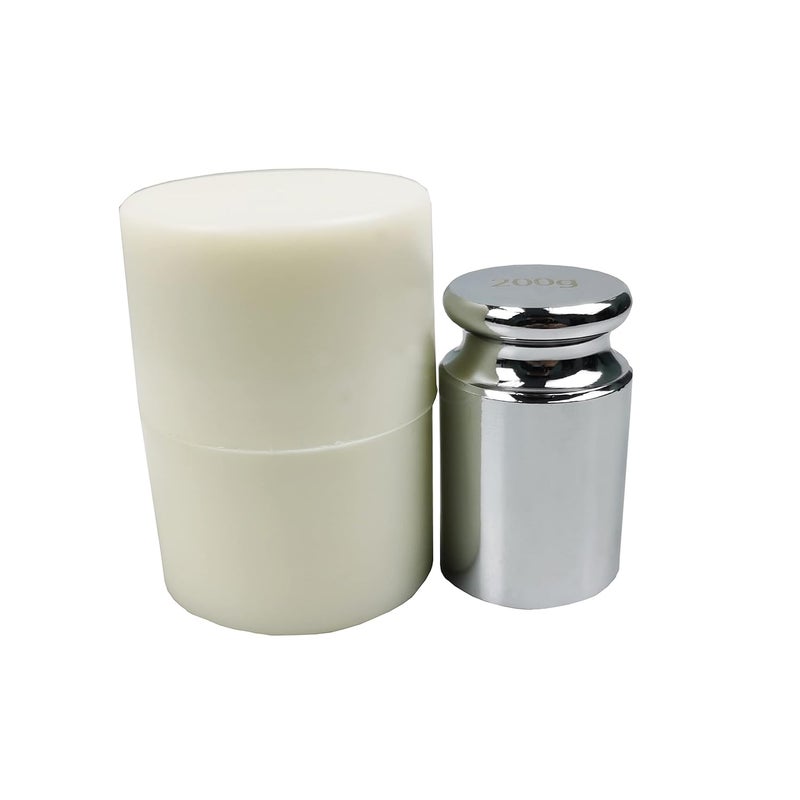HFS (R) Calibration Weight 200 Gram M2 Class Chrome Scale Balance Calibration Weight for Digital Scale, Pocket Scale - Image 4