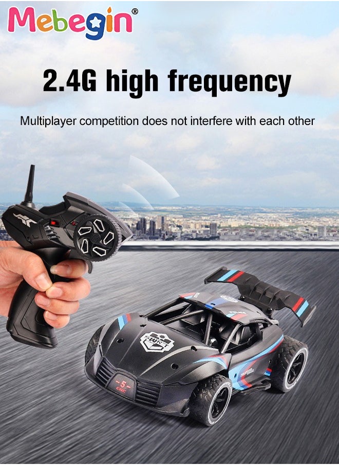 MEBEGIN - 2 in 1 RC Stunt Car Toy, 2.4Ghz Remote Control Car, Portable Rechargeable Remote Control Car Toy, 2 AA Battery (Not Included) for RC Controller, Suitable for Versatile Roads, 20*10*6.5cm - Image 1