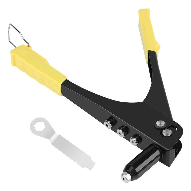 Asixx Riveter GunManual Riveter Gun Gutter Repair ToolBlind RivetBlind Rivet Hand Tool Manual Light Weight Riveter Gun Kit Blind Rivet Hand Gutter Repair Heavy Duty Tool woodworking projects Nail Gun B - Image 1