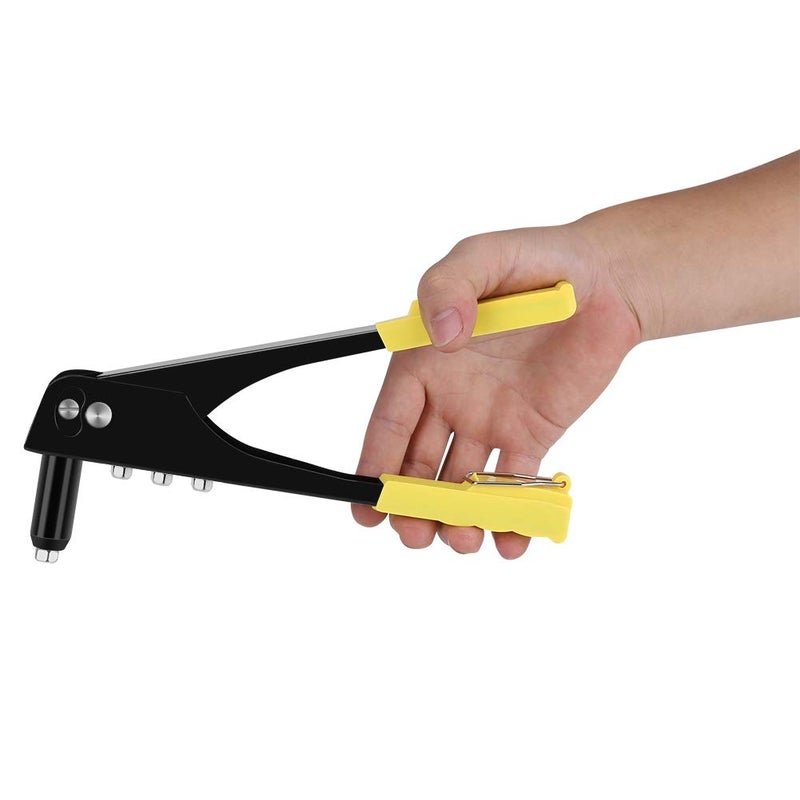 Asixx Riveter GunManual Riveter Gun Gutter Repair ToolBlind RivetBlind Rivet Hand Tool Manual Light Weight Riveter Gun Kit Blind Rivet Hand Gutter Repair Heavy Duty Tool woodworking projects Nail Gun B - Image 2