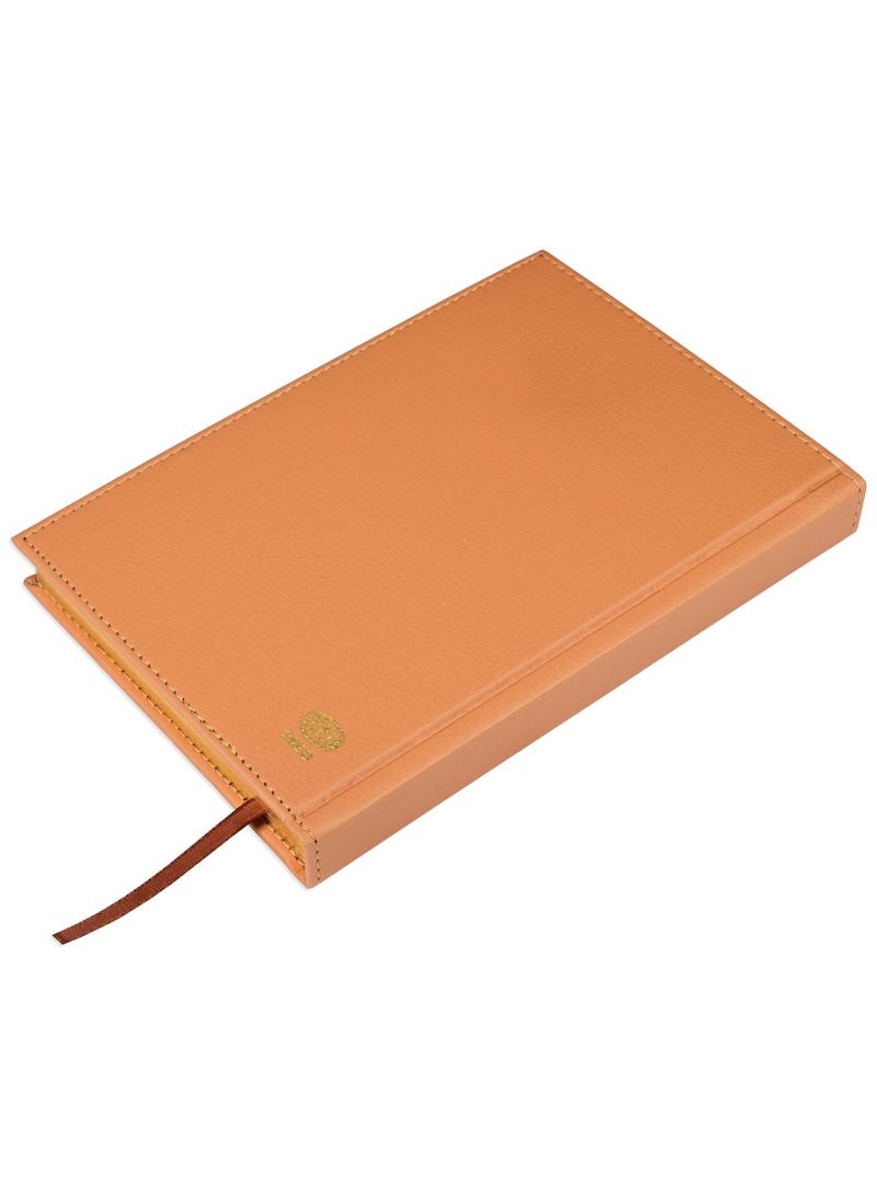 FIS Golden A5 Diary 2025 (English) Brown - FSDI26EG25BR - Image 4