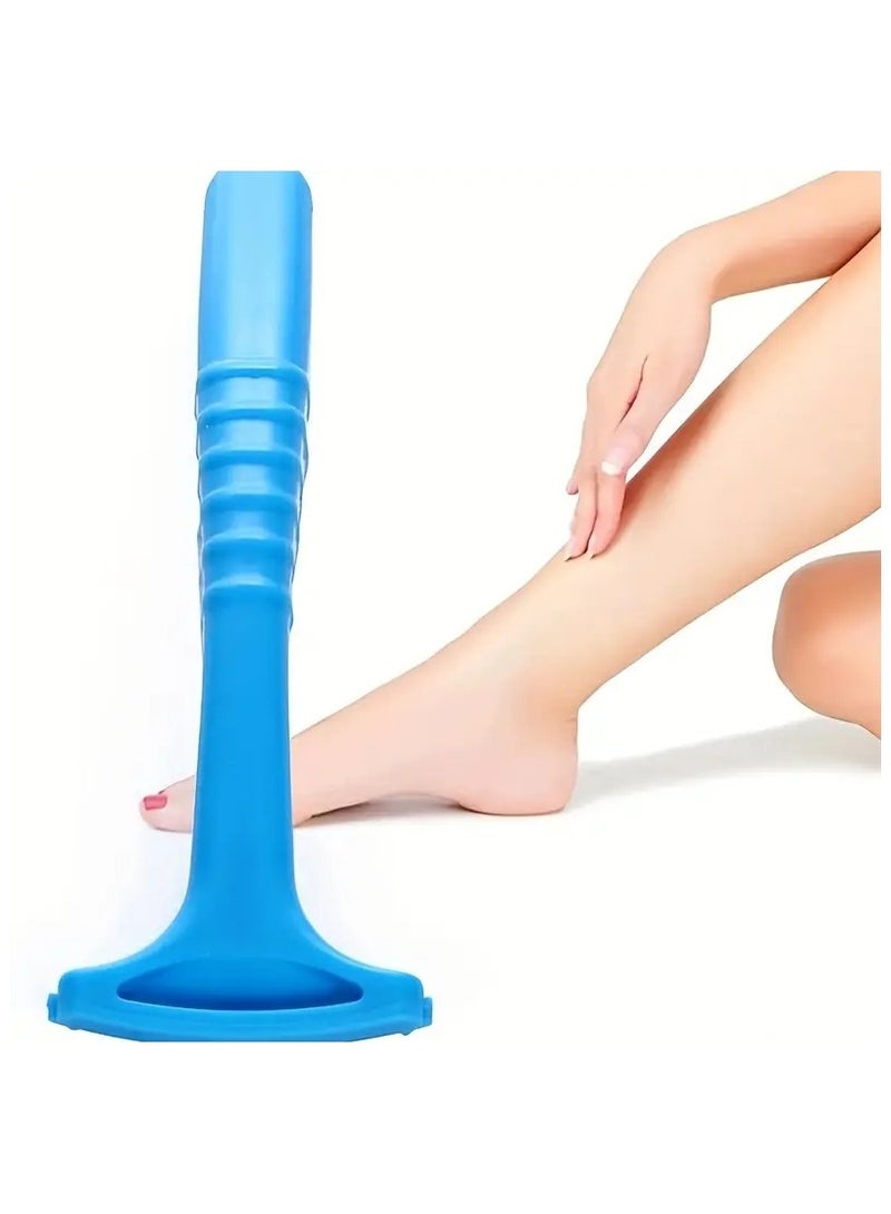 ORiTi 2PCS Portable Foot Heel Callus Remover - Effectively Removes Dead Skin and Promotes Healthy Feet - Plastic Pedicure Rasp for Home Use - Blue - Image 4