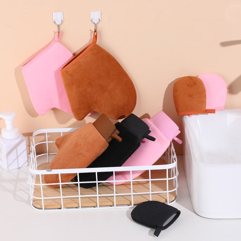 Body Lotion Gloves for Smooth Application & Exfoliation - Image 3