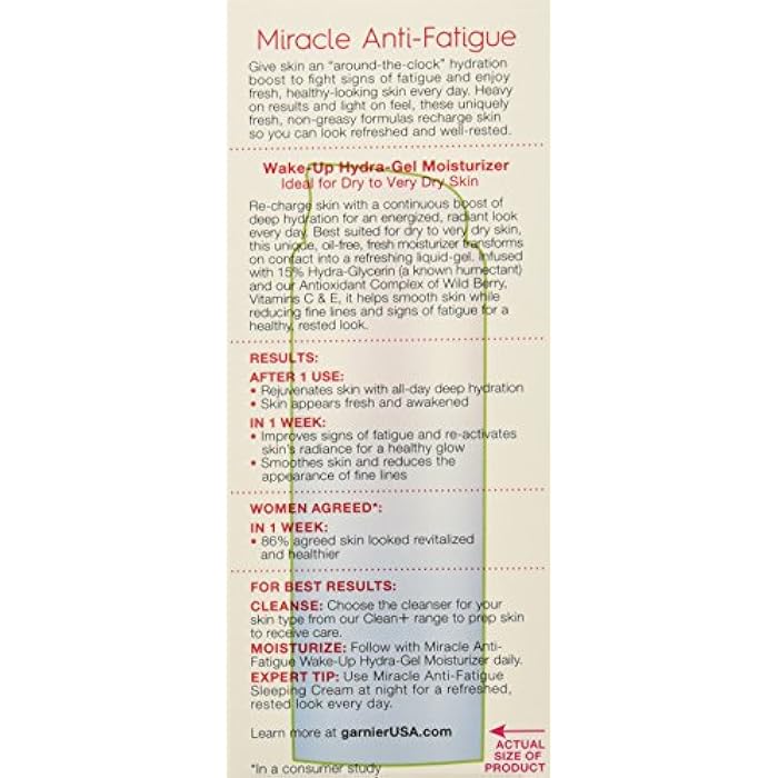 Garnier SkinActive Miracle Anti-Fatigue Face Moisturizer, 1.7 fl. oz. - Image 3