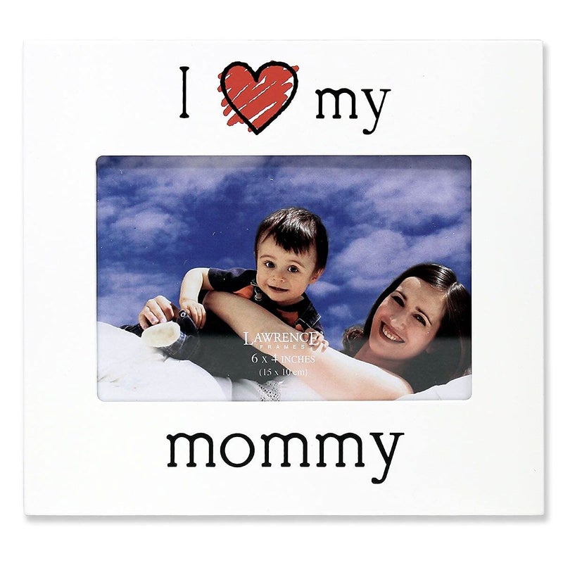 Lawrence Frames 550064 'I Love My Mommy' Picture Frame, 6 by 4-Inch, White - Image 5