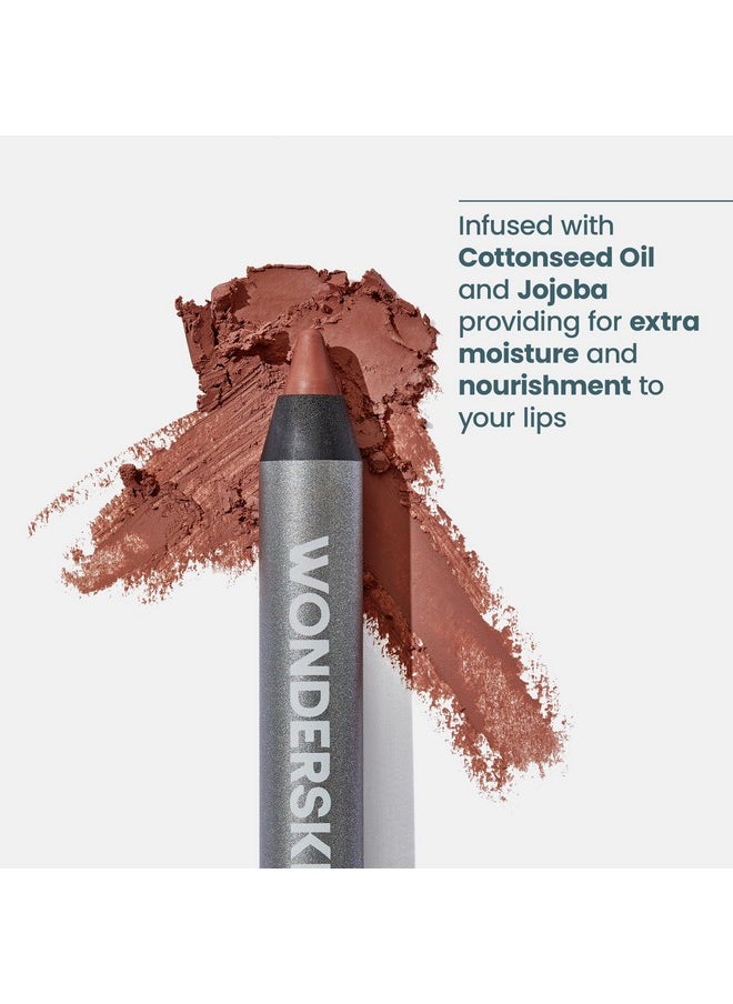 Wonderskin - 360 Contour Lip Liner Pencil Nourishing Lip Liners Long Lasting Waterproof And Transferproof Lipliners Pencil (Saddle) - Image 1