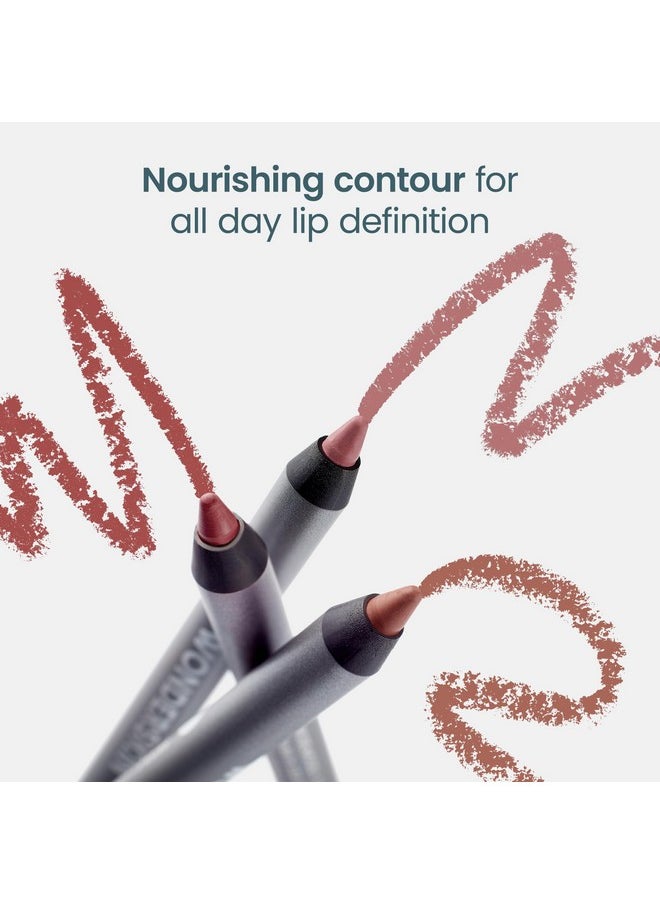 Wonderskin - 360 Contour Lip Liner Pencil Nourishing Lip Liners Long Lasting Waterproof And Transferproof Lipliners Pencil (Saddle) - Image 1