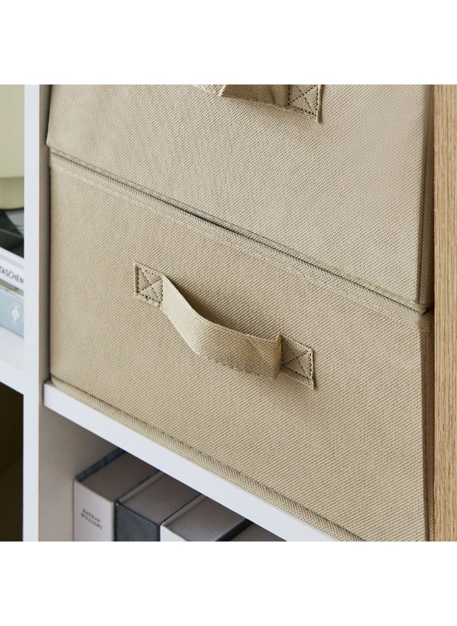Home Box - Olive Cube Fabric Box 33 x 16.5 x 32 cm - Image 1