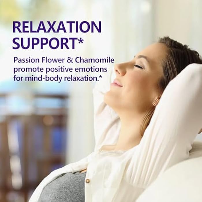 Eubrition Passion Flower Extract Tincture for Sleep Support, Natural Herbal Formula with Valerian Root Chamomile Extract Support Sleep Soundly & Relaxation. High Bioavailability Supplement.2oz - Image 3